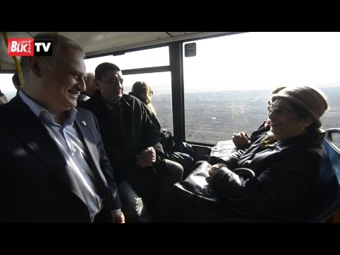 Vesić sa putnicima na liniji 85