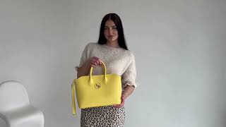 Dámska kabelka do ruky Laura Biaggi DX-JS-59-yellow