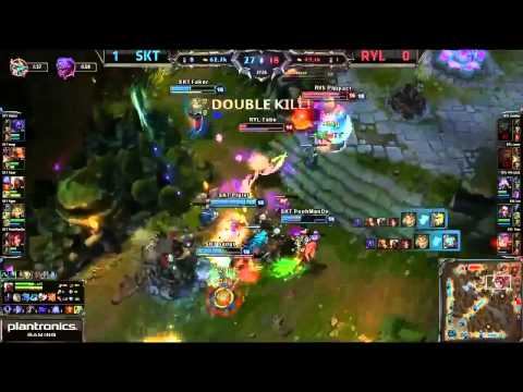 Piglet Quadrakill in Royal Club (RYL) vs SK Telecom (SKT1) | Season 3 World Championship Finals