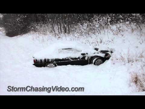 11/19/2011 Stearns County, MN First Winter Storm Of 2011 / 2012 season.