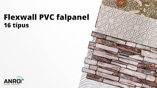 Flexwall PVC falpanel - 16 típus