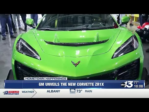 GM unveils new Corvette at Bowling Green assembly plant