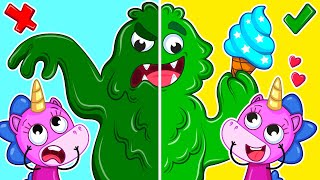 Bad Dreams vs Sweet Dreams | Don’t Be Angry, Monster!🍦🧌 | Teeny Mimi🦄