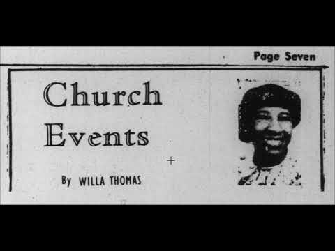 Miss Willa Mae Thomas: Pecha Kucha Presentation