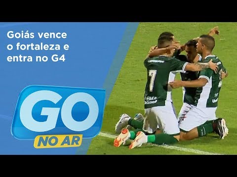 GA - Goiás vence o fortaleza e entra no G4 - 03-09-2018