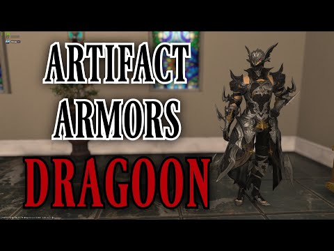 Dragoon Artifact Armors ARR to SHB (FFXIV)