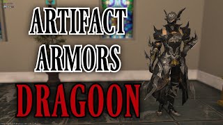 Dragoon Artifact Armors ARR to SHB (FFXIV)
