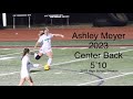 Ashley Meyer 2022 High School Season