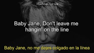 Rod Stewart - Baby Jane | Lyrics/Letra | Subtitulado al Español