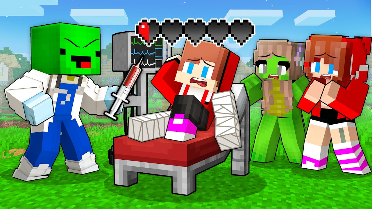 まいぜんシスターズ : ドクター・マイキー対ゼニチ - 病院対決 (まい泉マインクラフトアニメーション)