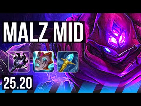 MALZAHAR vs VIKTOR (MID) | 8k comeback, 43k DMG | EUW Master | 25.20
