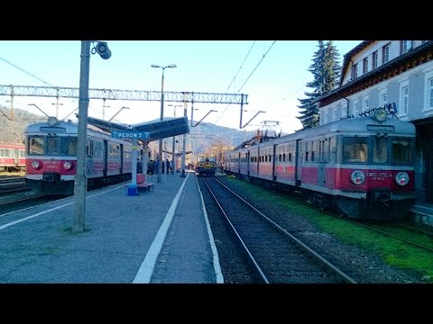 EN57-1732 REGIO Żywiec - Sucha Beskidzka & EN57-867 REGIO "Gubałówka" Zakopane - Kraków Główny