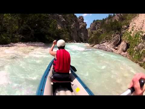 Paddeln auf der oberen Isar vom Hinterautal nach Scharnitz