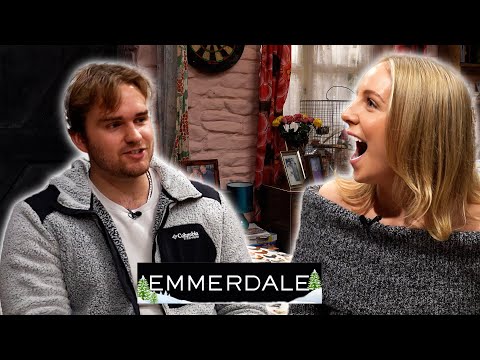 James and Eden Talk About Their Time Filming Together | Emmerdale