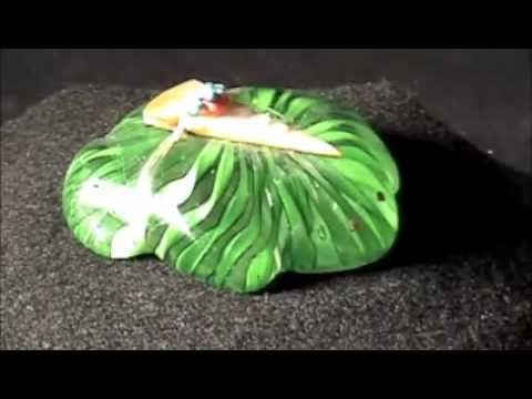 Lena Boone Zuni frog fetish carving