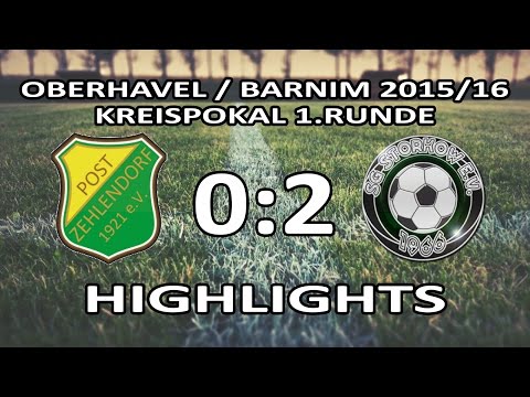 POST SV ZEHLENDORF II - SG STORKOW 0:2 - Highlights [Kreispokal 2015/16 - 1.Runde]