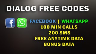 Dialog New Sim Offer Code Calls SMS DATA FREE