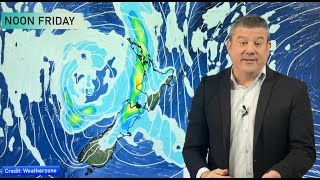NZ: Gales, heavy rain, sunshine & showers - your weather to Tuesday