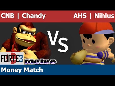 Forte 3 Melee - CNB | Chandy (DK) vs AHS | Nihlus (Ness) - Money Match