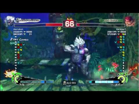 SSF4AE Ver. 2012 XBL - merukon (ON) vs. karmaa1 (EV)