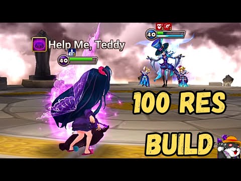 The Power Of Nicki (Dark Occult Girl) In RTA  Summoners War