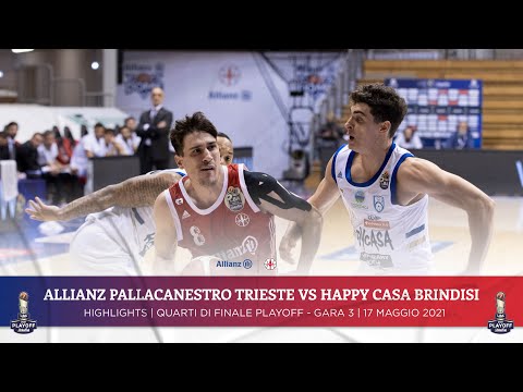 Highlights | Quarti di Finale - Playoff G3 | Allianz Pallacanestro Trieste - Happy Casa Brindisi
