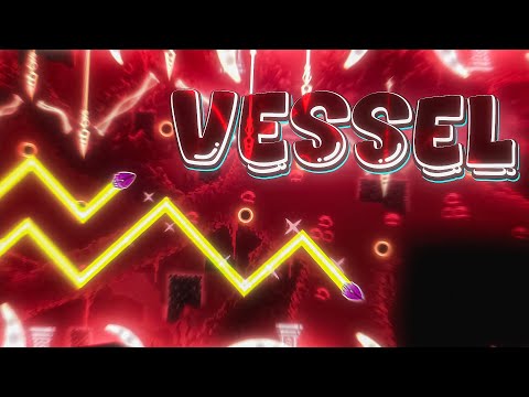 "Vessel" by KiziBro7 [ALL COINS] | Geometry Dash Daily #1381
