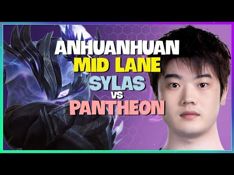 AnHuanHuan Rank 1 Sylas Mid Lane Masterclass Advanced Mechanics and Outplays Engsub