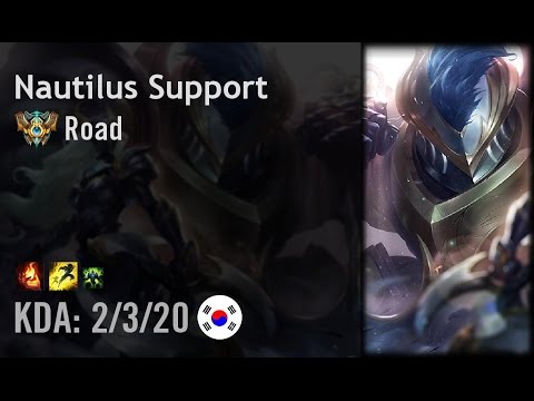 Nautilus Support vs Alistar - Road - KR Challenger Patch 6.7
