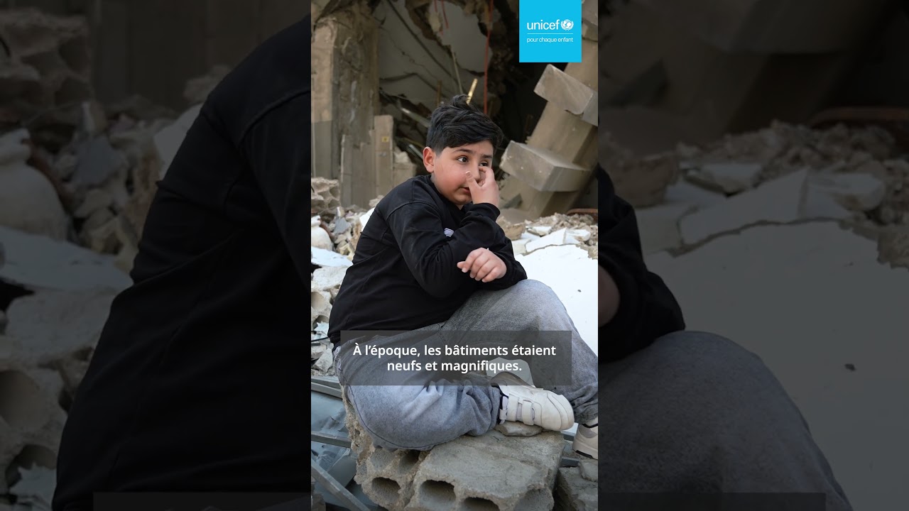 Mahdi, 10 ans, au Liban : « j'espère que nous pourrons oublier cette guerre » | UNICEF France