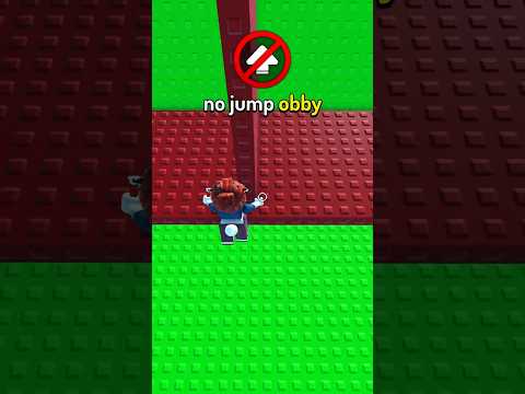 🚫 NO JUMP Roblox speedrun!