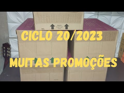 ABERTURA DE CAIXA NATURA CICLO 20/2023 | MUITO OUTLET | PRODUTOS PRA MONTAR KITS