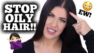 How To Get Rid Of Greasy Hair Without Washing Or Dry Shampoo