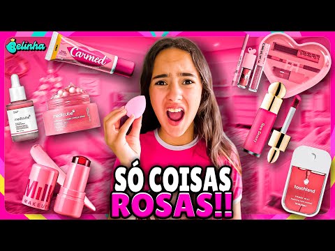 ALL PINK FOR 24 HOURS: SKINCARE, MAKEUP AND HAIR!