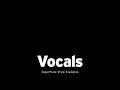 Video 2: SuperPlate Audio Sample - Vocals