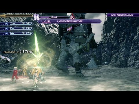 Xenoblade Chronicles 2 - New Game Plus 1.4 - Mythra Lv2 6 million+ damage