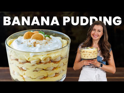 No-Bake Banana Pudding Recipe | Easy & Delicious Dessert!