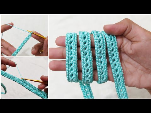 Tutorial Tali Tas Rajut Terbaru Crochet Bag Strap