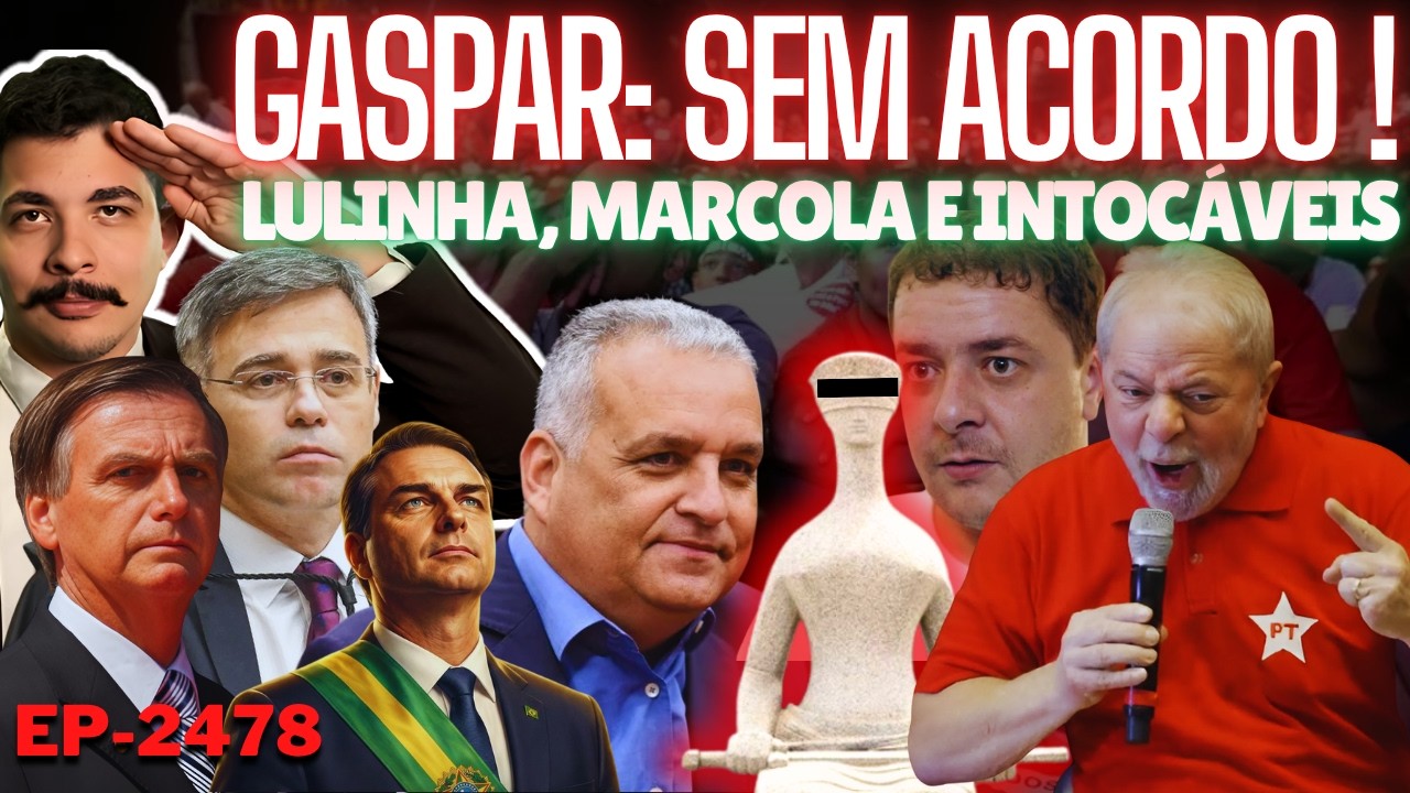 Gilmar e PT vs Gaspar: é VALE-TUDO ? + Lula: Ataques CONTRA os EUA, Visita do RUSSO e Caso Lulinha