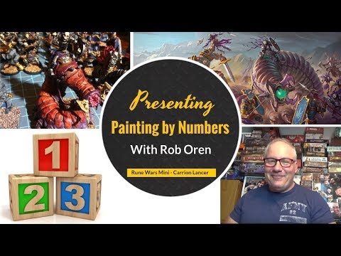 Painting by Numbers - Runewars Miniature Game: Carrion Lancer