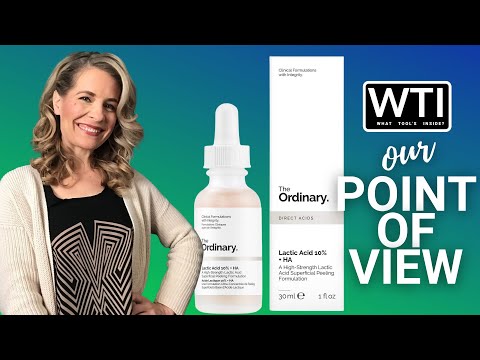 The Ordinary Lactic Acid 10% + HA Serum - WTI product video review