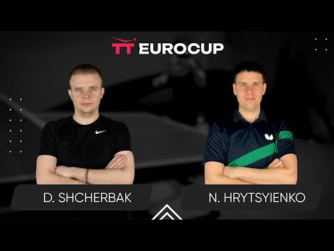 09:55 Denys Shcherbak - Nazarii Hrytsyienko 17.08.2024 Table Tennis TT Euro.Cup Ukraine Elite 3