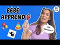 French Baby Learning Educational Video | First Words | Nursery Rhymes | Speech | Sign Language