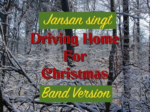 Jansan singt "Driving Home For Christmas" (C.Rea cover) band version