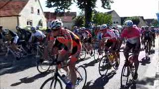 preview picture of video 'Start Radrennen Tour de Hesselberg 2012'