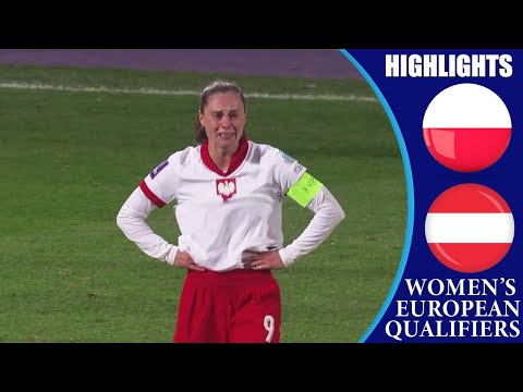 Austria vs Poland || HIGHLIGHTS || Women's Euro 2025 Qualifiers