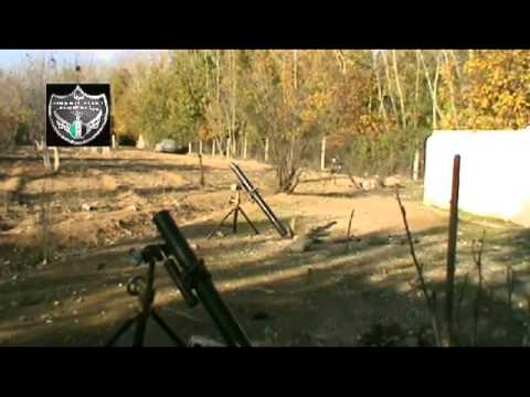 استهداف سرية أحفاد الغوطة بقذائف الهاون مواقع قوات النظام على طريق مطار دمشق الدولي في ريف دمشق