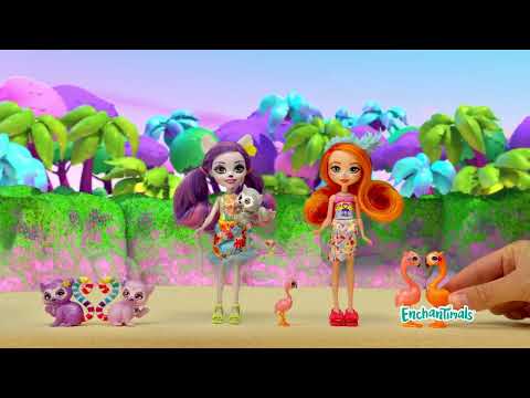 „Enchantimals“ bedžionėlės baseino rinkinys video