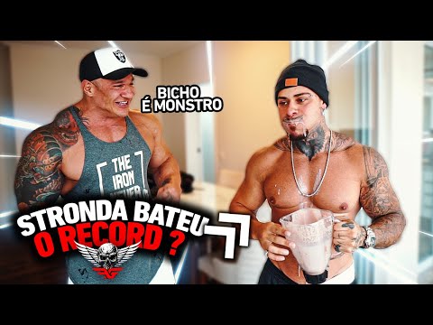 FABIO GIGA CHALLENGED LEO STRONDA TO TAKE THE MONSTER SHAKE