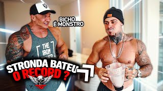 FABIO GIGA DESAFIOU LEO STRONDA PARA TOMAR O SHAKE MONSTRO